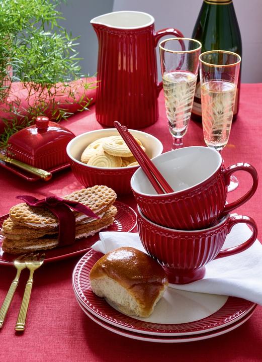 Produktbild Greengate Alice Eierbecher claret red 6,5 cm (1 x)