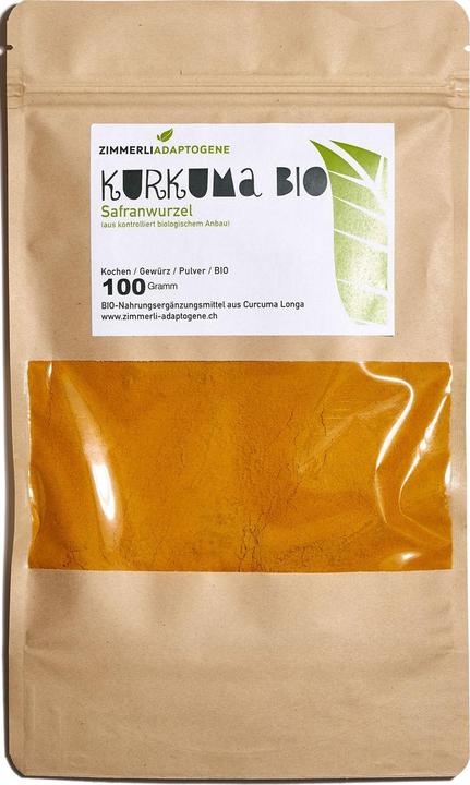 Immagine prodotto Zimmerli Adaptogene Curcuma in polvere (BIO) (1 Pezzo/i, Polvere, 100 g)