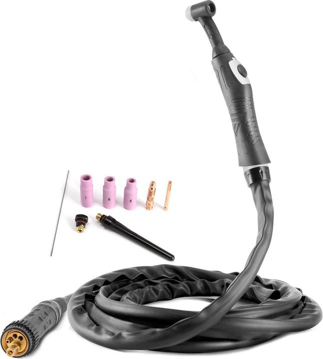 Produktbild Stahlwerk Schweissbrenner WIG WP26F mit 3m Schlauchpaket und Eurozentralanschluss