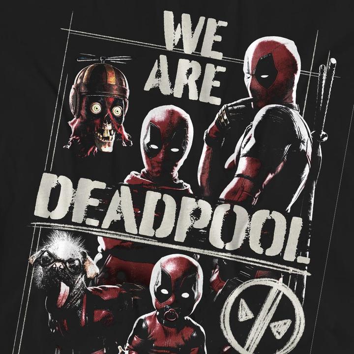 Actual product image Deadpool & Wolverine Unisex Adult We Are Deadpool T-Shirt (XL)
