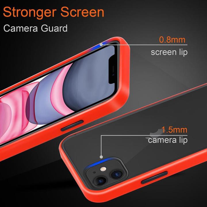 Produktbild Cadorabo Hybrid Matt Cover (Apple iPhone 11)