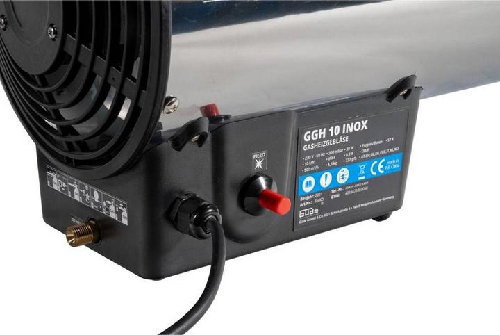 Actual product image Güde Solingen Gas fan heater (10000 W)