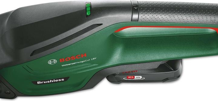 Produktbild Bosch Home & Garden UniversalHedgeCut 18-55 (1x2,5Ah) (Akkuheckenschere)