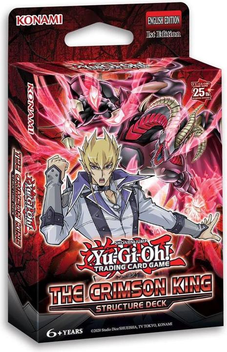 Actual product image Yu-Gi-Oh ! présentoir Structure deck Jack Atlas (8) *ANGLAIS* (English, Booster display)