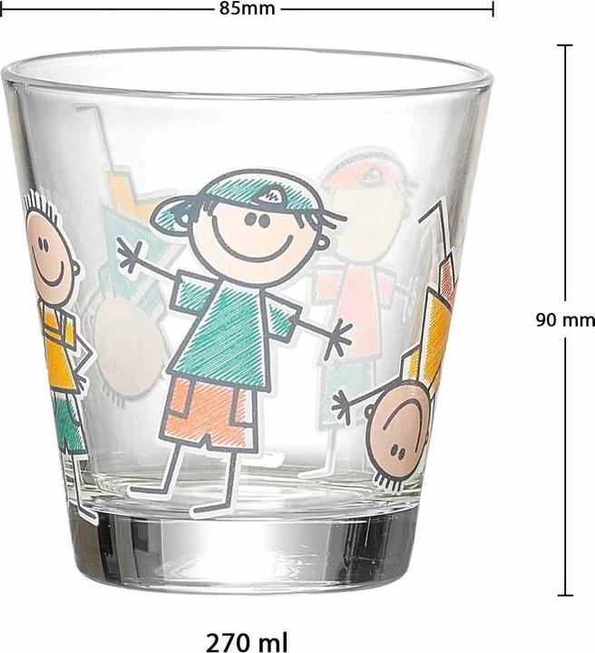 Produktbild Ritzenhoff & Breker Trinkgläser Boys & Girls BEST FRIENDS (0.27 l, 6 x)