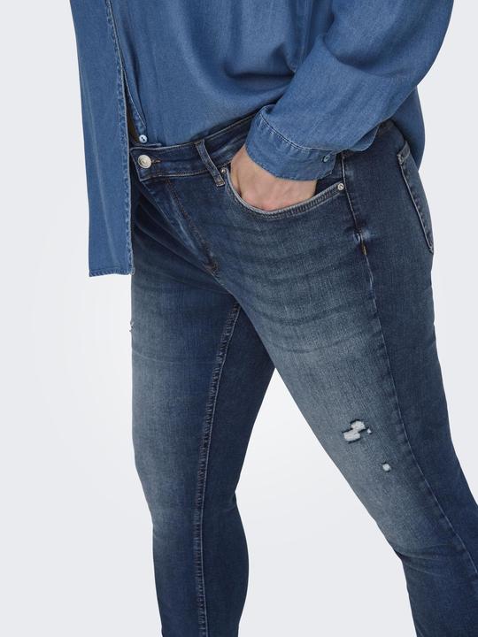 Actual product image Only CARWILLY Mittlere Taille Skinny Fit Jeans Skinny Jeans (46)