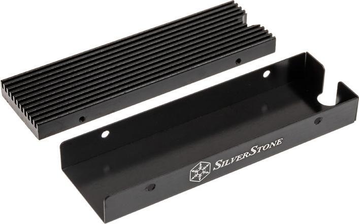 Actual product image Silverstone SST-TP05 M.2 SSD Cooling Kit