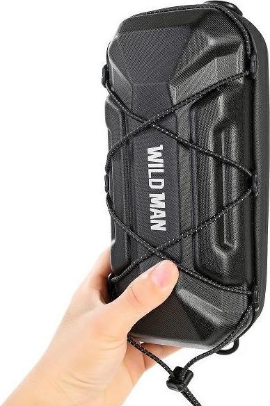 Actual product image Wildman Etui/uchwyt rowerowy XT17 sakwa na ramę czarna/black