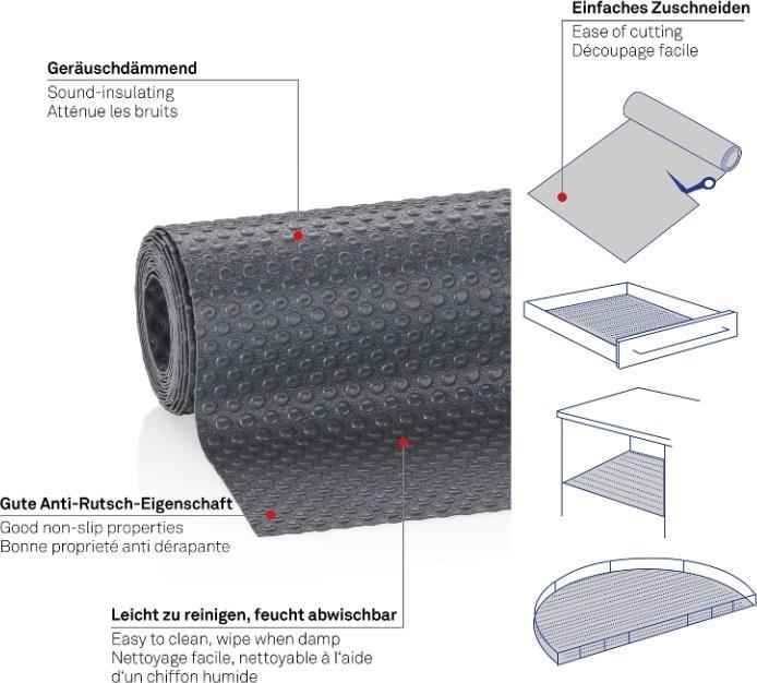 Image du produit Kela Tapis de cuisine Soletta