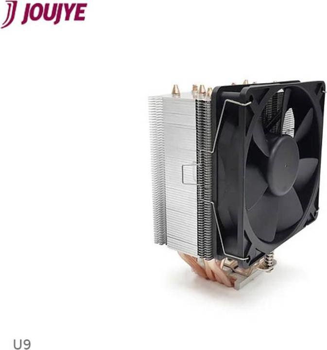 Actual product image Dynatron U9 Intel/AMD CPU Cooler Desktop Multi Socket 20xx/1700/1200/115x/AM5/AM4 Aluminium and Kup (158 mm)