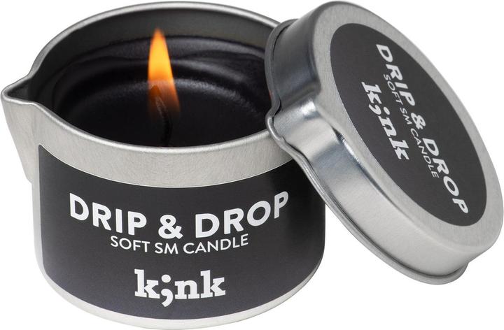 Produktbild Amorelie Drip & Drop SoftSMKerze in Schwarz