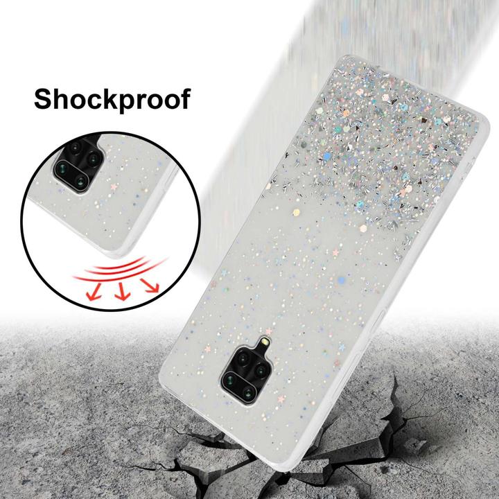 Image du produit Cadorabo Coque pour Xiaomi RedMi NOTE 9 PRO / NOTE 9S TPU funkelnder Glitter (Xiaomi Redmi Note 9 Pro, Xiaomi Redmi Note 9S)