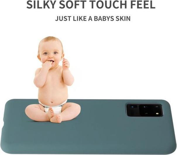 Actual product image MU Classic Liquid Silicone Case Series (Samsung Galaxy S20 Ultra)