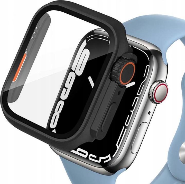 Tech-Protect Defense360 case for Apple Watch 4 / 5 / 6 / SE (44mm) - black and orange