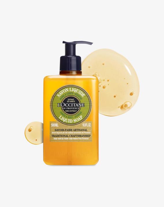Actual product image L'Occitane Karité liquid soap verbena (Liquid soap, 500 ml)