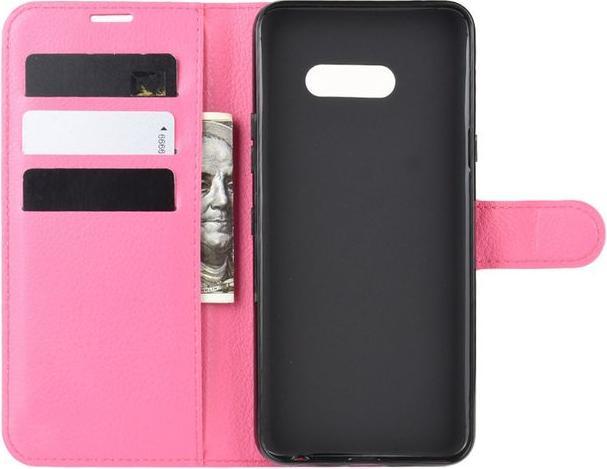 Produktbild MU Classic Litchi Leder Bookcover Series (LG G8X ThinQ)