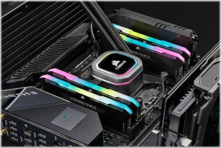 Actual product image Corsair Vengeance RGB Pro SL (2 x 32GB, 3200 MHz, DDR4-RAM, DIMM)