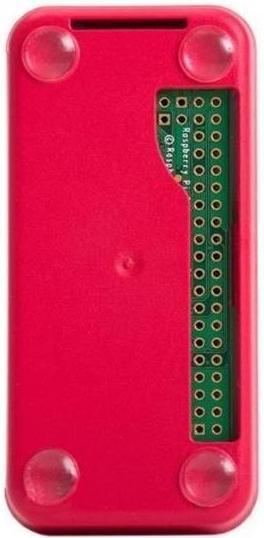 Produktbild Berrybase offizielles Gehäuse für Raspberry Pi Zero rot/weiss