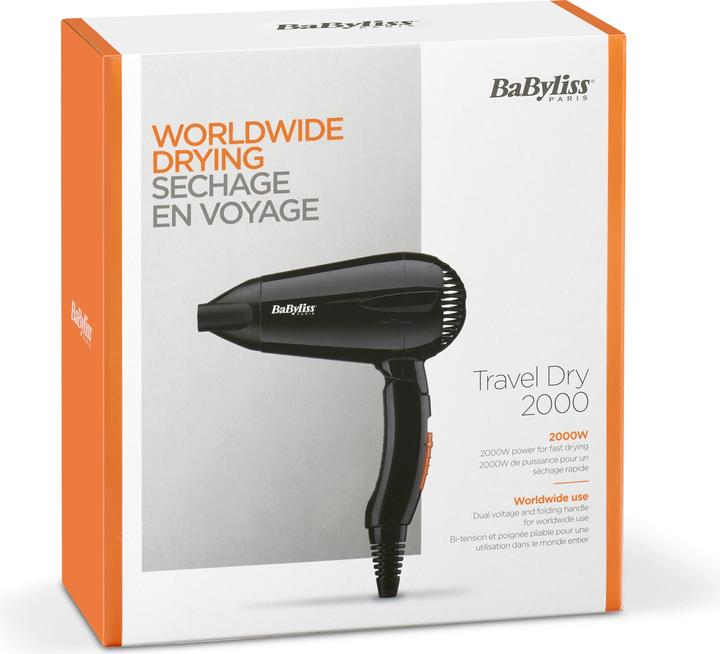 Actual product image BaByliss Travel Dry 2000