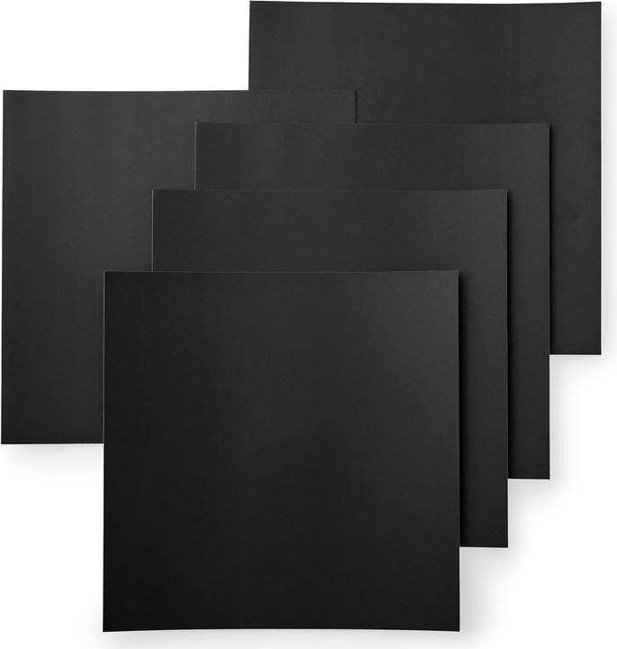 Image du produit Cricut Papier à autocollants Smart 30.5 x 30.5 cm, 10 feuilles, noir (210 g/m², 10 x)