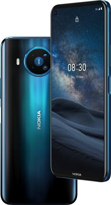 Produktbild Nokia 8.3 (128 GB, Polar Night, 6.81", Hybrid Dual SIM, 64 Mpx, 5G)