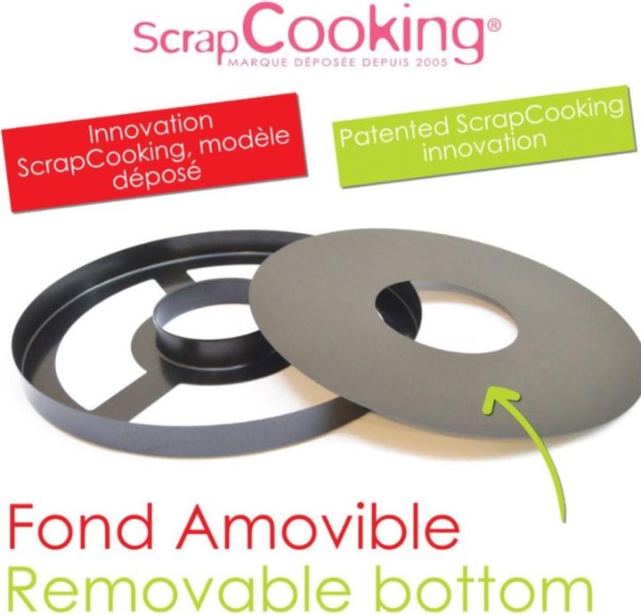 Image du produit ScrapCooking Moule antiadhésif Gâteau couronne (30 cm)