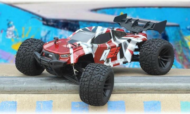 Image du produit Maverick Quantum2 XT Flux 1:10 Stadium Truck brushless - Rouge (Avec radio, batterie non-incluse) (RTR Prêt à fonctionner)