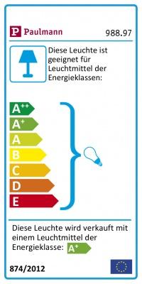 Energie-Label Paulmann Outdoor 230V Spot Garden (230 lm, GU10, IP65)