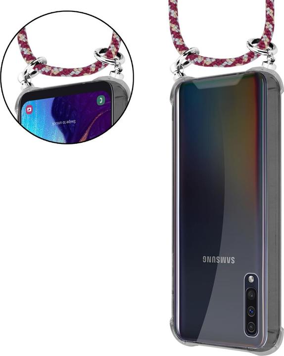 Produktbild Cadorabo TPU Handy Kette SILBER Cover