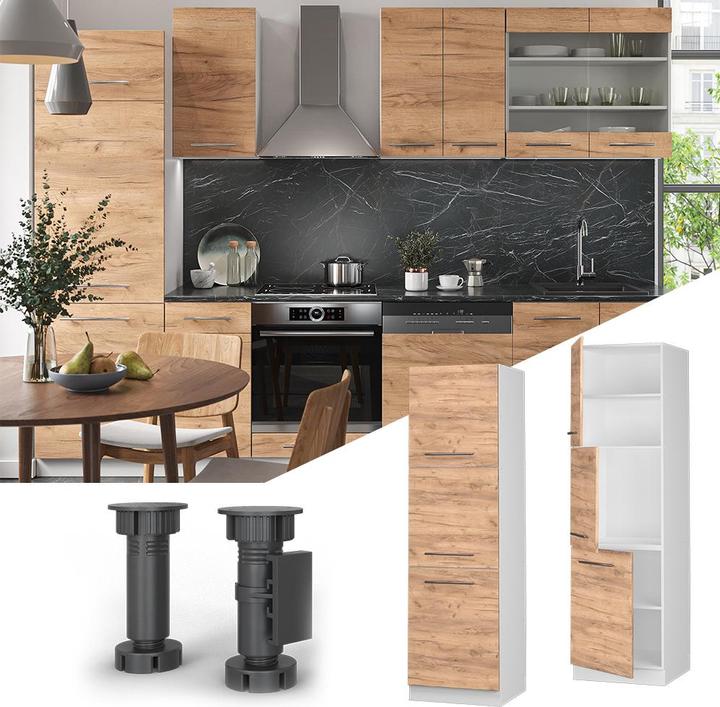 Immagine prodotto Vicco Herdumbauschrank Fame-Line (60 x 58 x 206 cm)