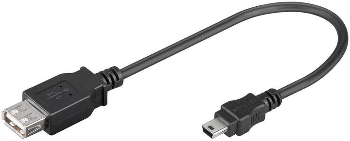 Actual product image MicroConnect USB cable (0.20 m, USB 2.0)
