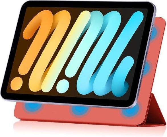 Produktbild MU Classic Dreifach faltbare Leder Hülle (iPad mini 2021 (6. Gen), iPad mini 2024 (7. Gen))