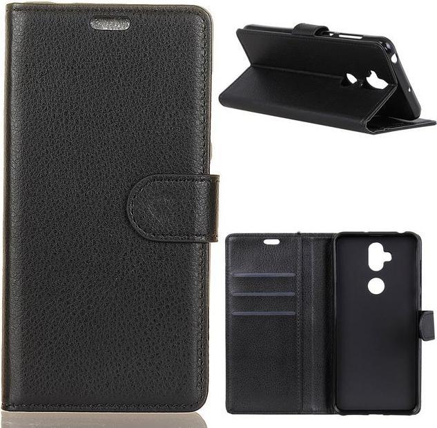 Actual product image MU Classic Litchi Leather Bookcover Series (Asus Zenfone 5 Lite (ZC600KL))