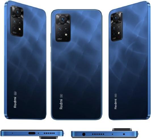 Produktbild Xiaomi Redmi Note 11 Pro 5G (128 GB, Atlantic Blue, 6.67", Hybrid Dual SIM, 108 Mpx, 5G)