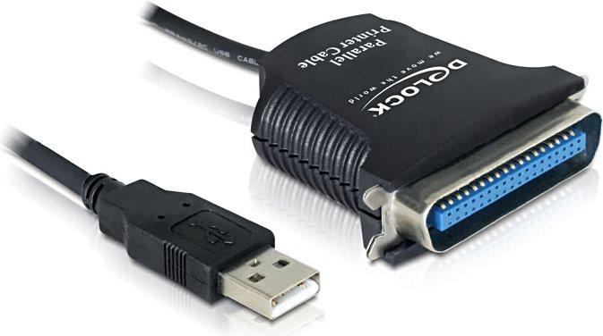 Actual product image Delock Interface cable USB to Cen36 (1.80 m, Parallel (printer))