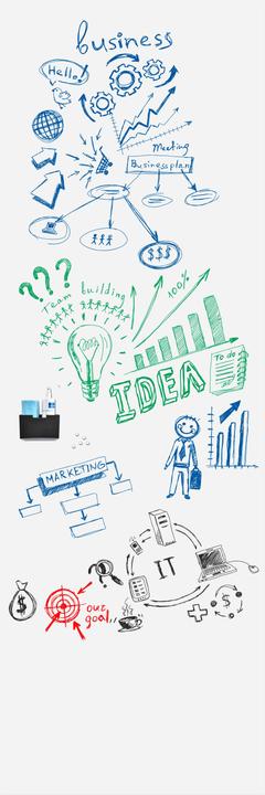 Produktbild Legamaster Magnethaftendes Whiteboard Wrap-Up (101 x 150 cm)
