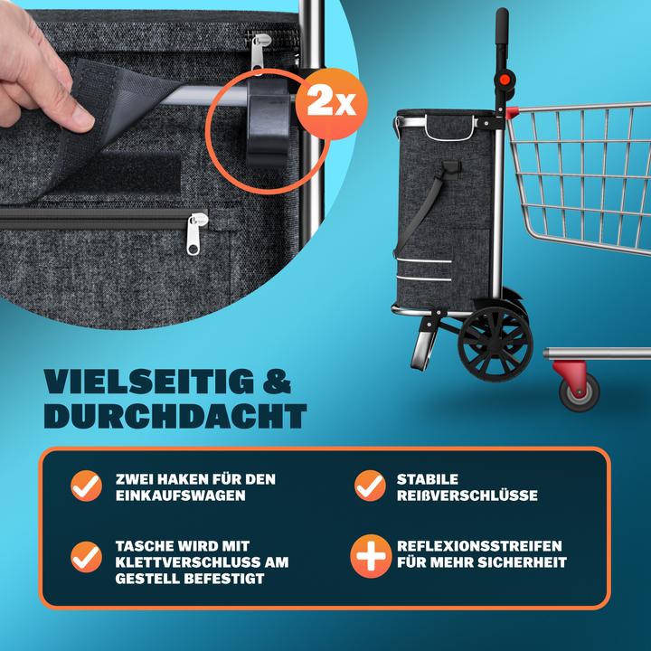 Actual product image Monzana 2in1 Shopping trolley
