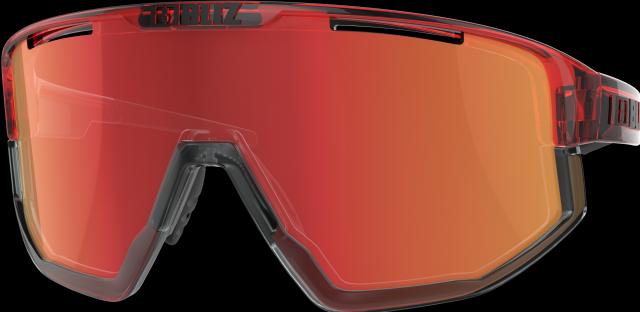 Immagine prodotto Bliz Fusion Transparent Brown w multi Cat 3 VLT 15% (Rosso trasparente, Marrone w Rosso Multi, Rosso trasparente, Marrone w Rosso Multi)