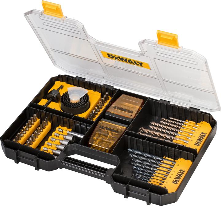DeWalt BOHRER UND BOHRER-SET 100-tlg. (6 mm, 6.5 mm, 5.5 mm, 10 mm, 1.5 mm, 7 mm, 3 mm, 5 mm, 8 mm, 2.5 mm, 3.5 mm, 4.5 mm, 2 mm, 4 mm)