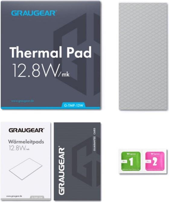 Produktbild Graugear Wärmeleitpad für CPU oder Speicher, 100 x 45 x 1 mm (1 mm, 12.80 W/m K)