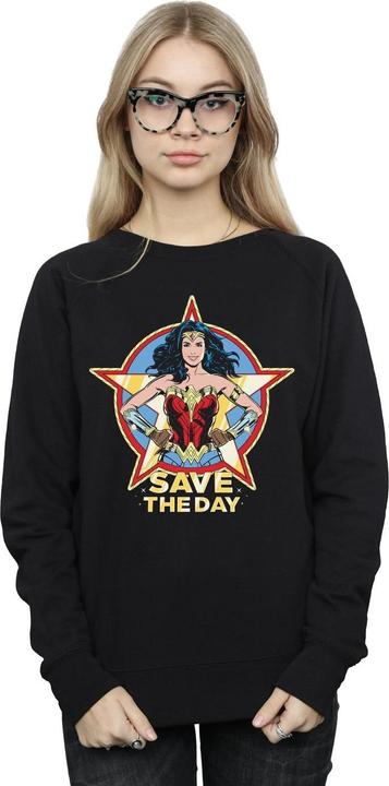Actual product image Womens/Ladies Wonder Woman 84 Star Design Sweatshirt (L)