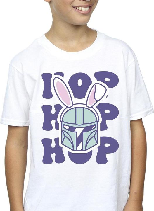 Immagine prodotto Star Wars The Mandalorian Hop Into Easter Maglietta Ragazzi (116)