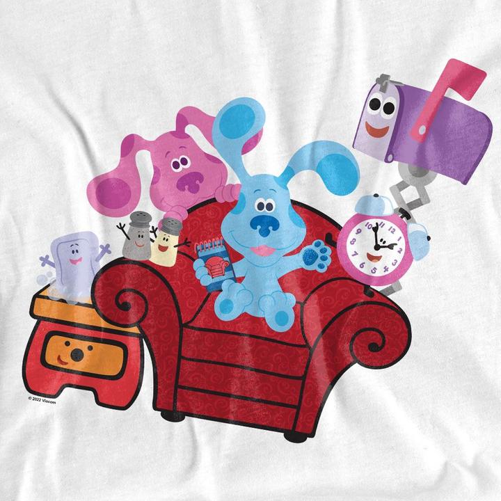 Actual product image Blue's Clues & You! Unisex Adult Friends Forever T-Shirt (XL)