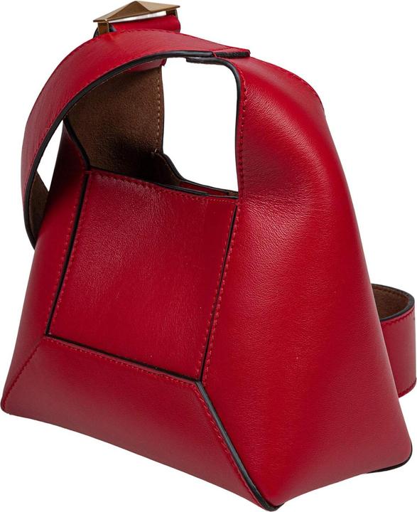 Produktbild Jimmy Choo diamond hobo/s shoulder bag in red leather