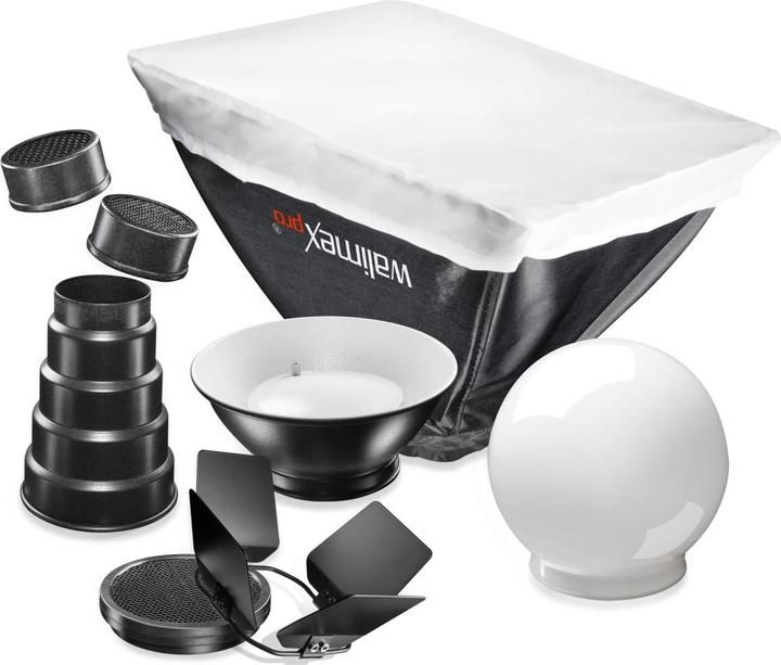 Image du produit Walimex Coiffes de flash 7pcs SonyF32X/Canon430EX