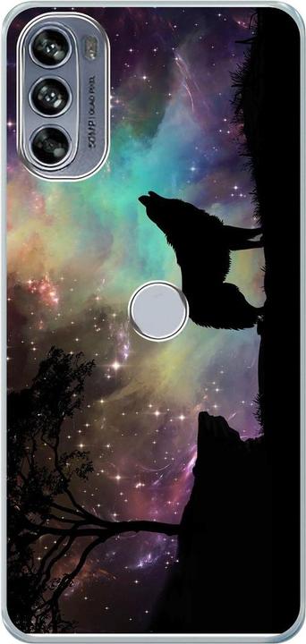 Wolf evening sky