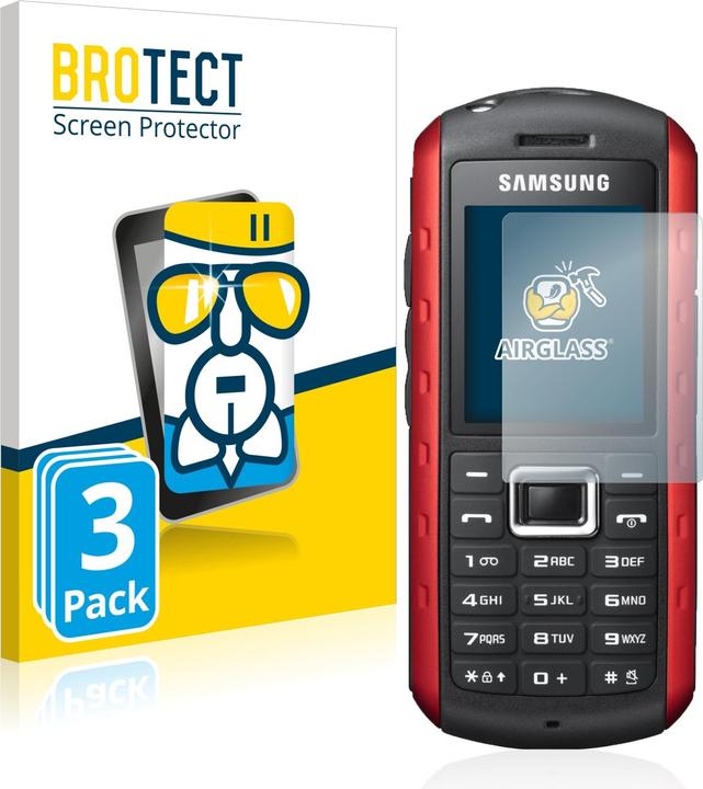 Actual product image BROTECT AirGlass Glass (3 Piece, Samsung B2100)