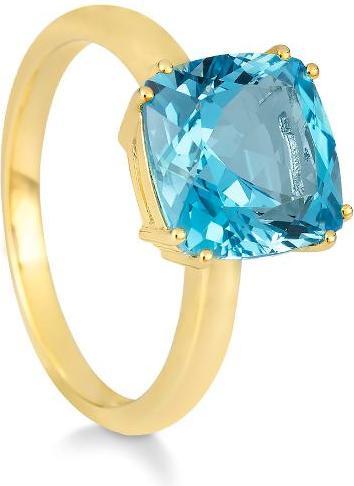 Immagine prodotto Breuning ANELLO - ED.TOP.DARK (BLU SVIZZERO) (49, Oro 750/18 K)