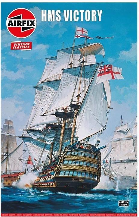 Actual product image Airfix Kit HMS Victory 1:180