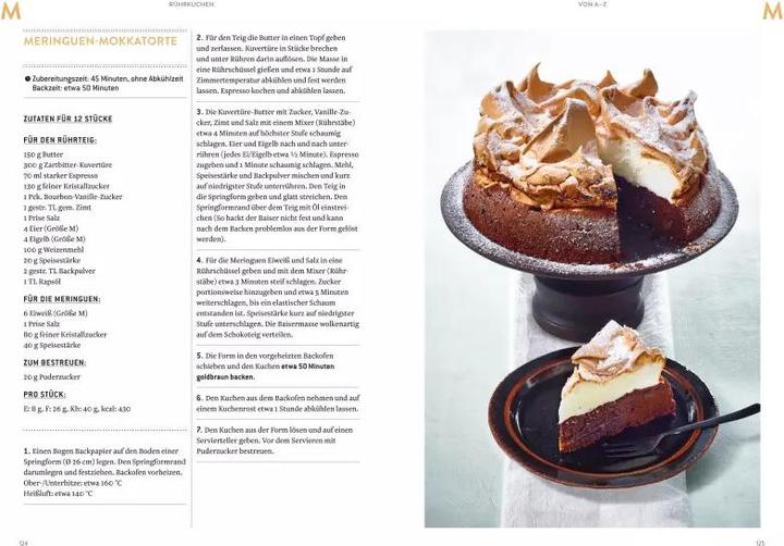 Actual product image Dr. Oetker Rührkuchen von A - Z (German, Dr. Oetker, 2018)